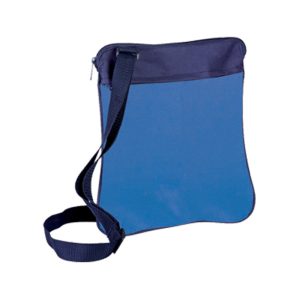 Borsa Tracolla Blu e Azzurro 29x24